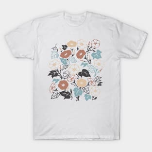 Morning Glory Flower Garden T-Shirt